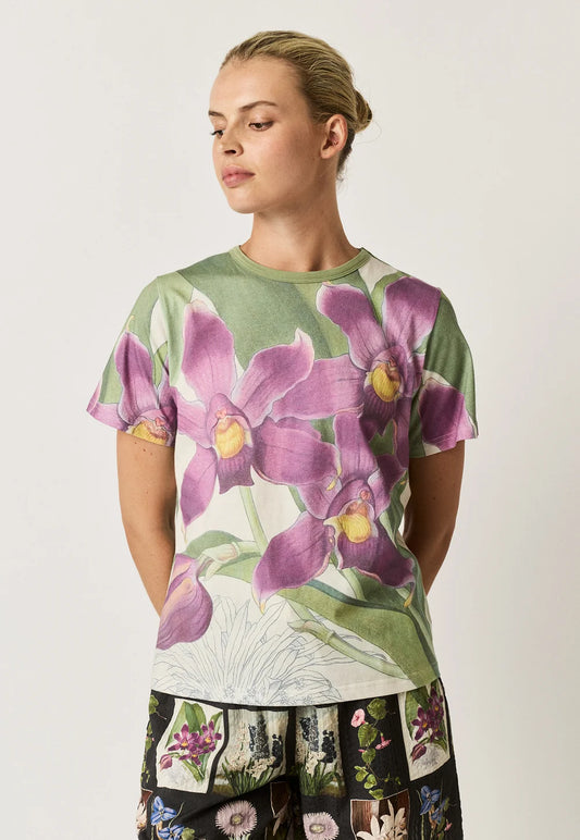 NANCYBIRD | Apollo Tee - Bollea orchid