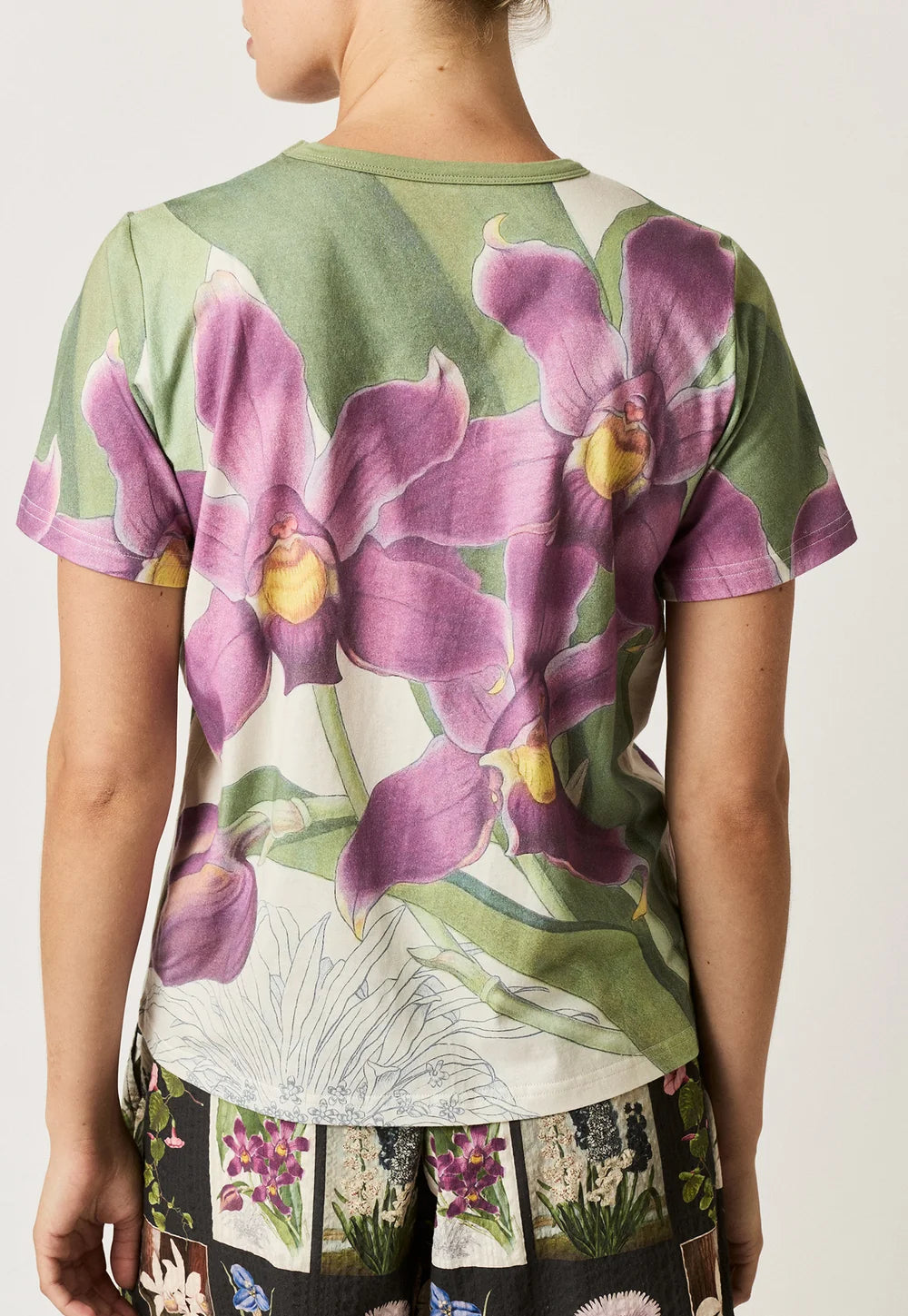 NANCYBIRD | Apollo Tee - Bollea orchid