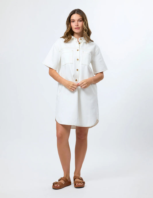 STELLA + GEMMA | Dawn Dress Ecru