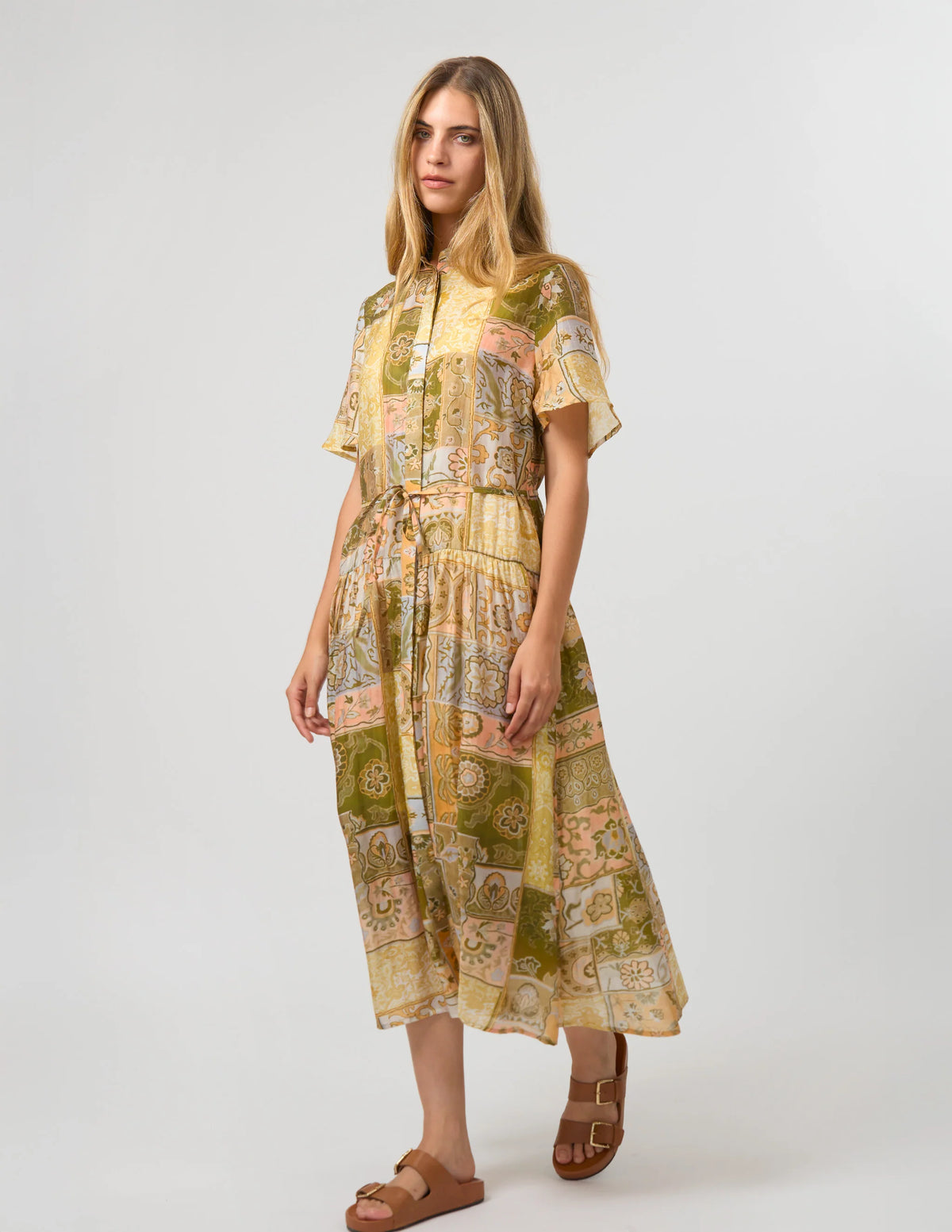 STELLA + GEMMA Petal Tapestry Dress