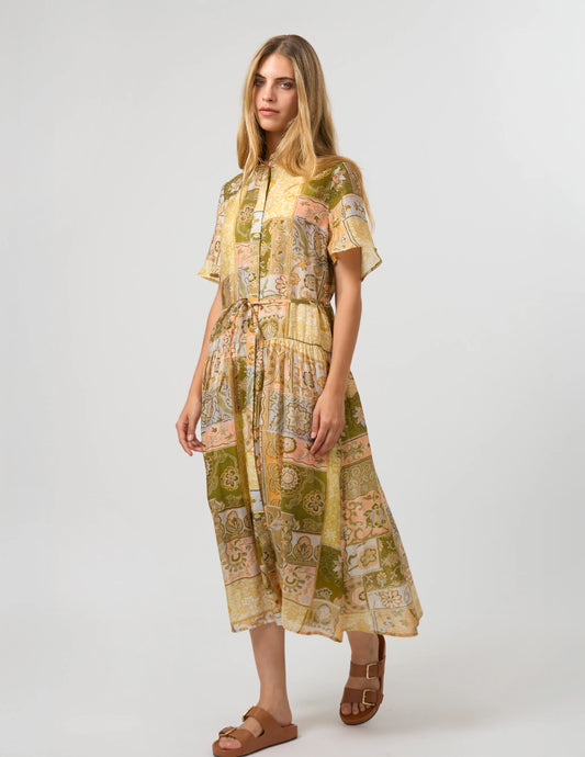 STELLA + GEMMA Petal Tapestry Dress