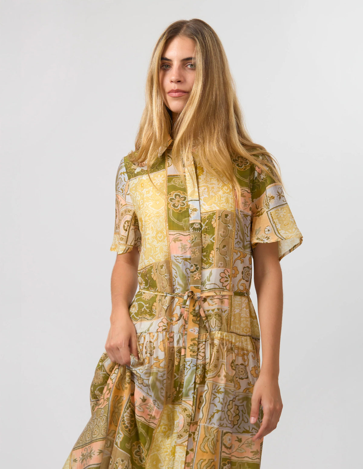 STELLA + GEMMA Petal Tapestry Dress