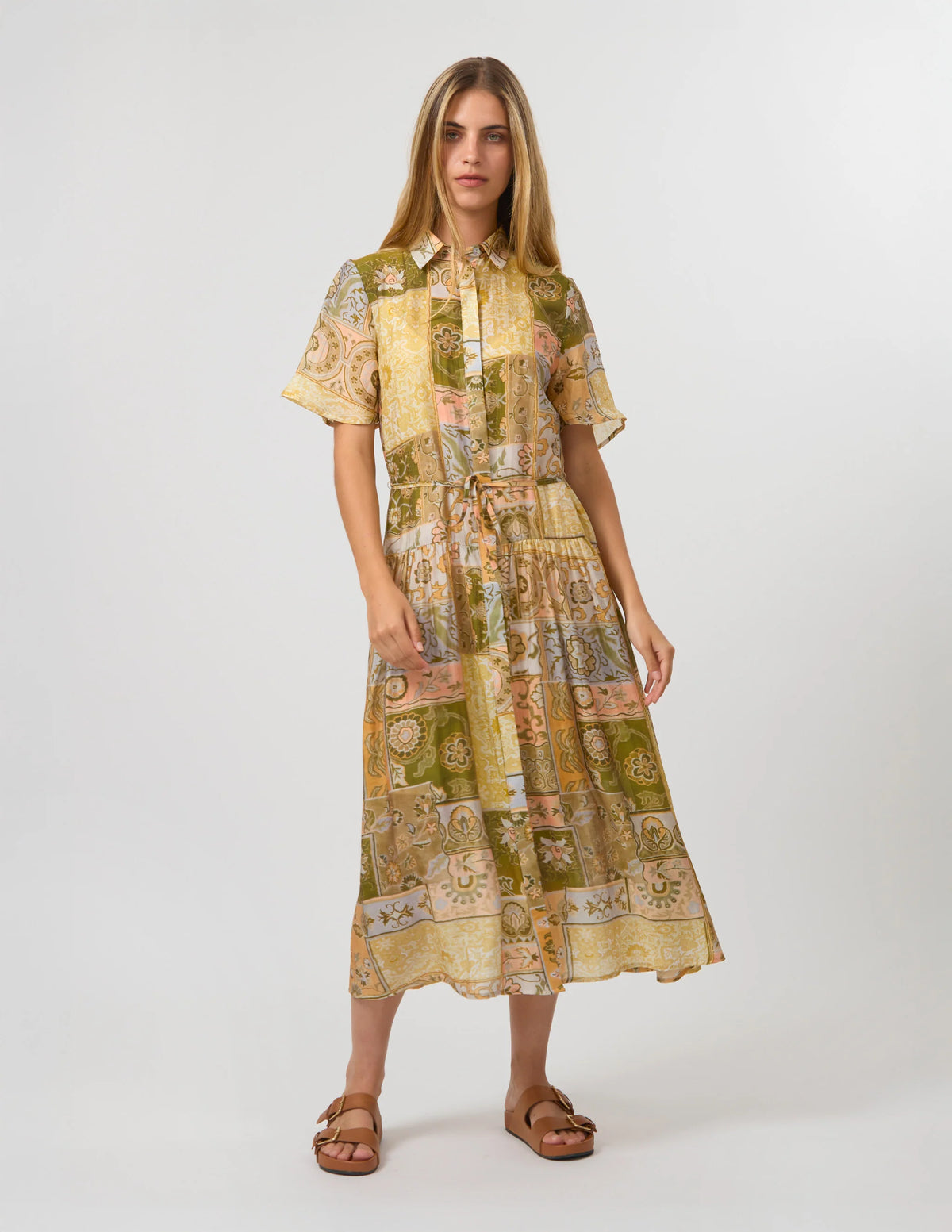 STELLA + GEMMA Petal Tapestry Dress