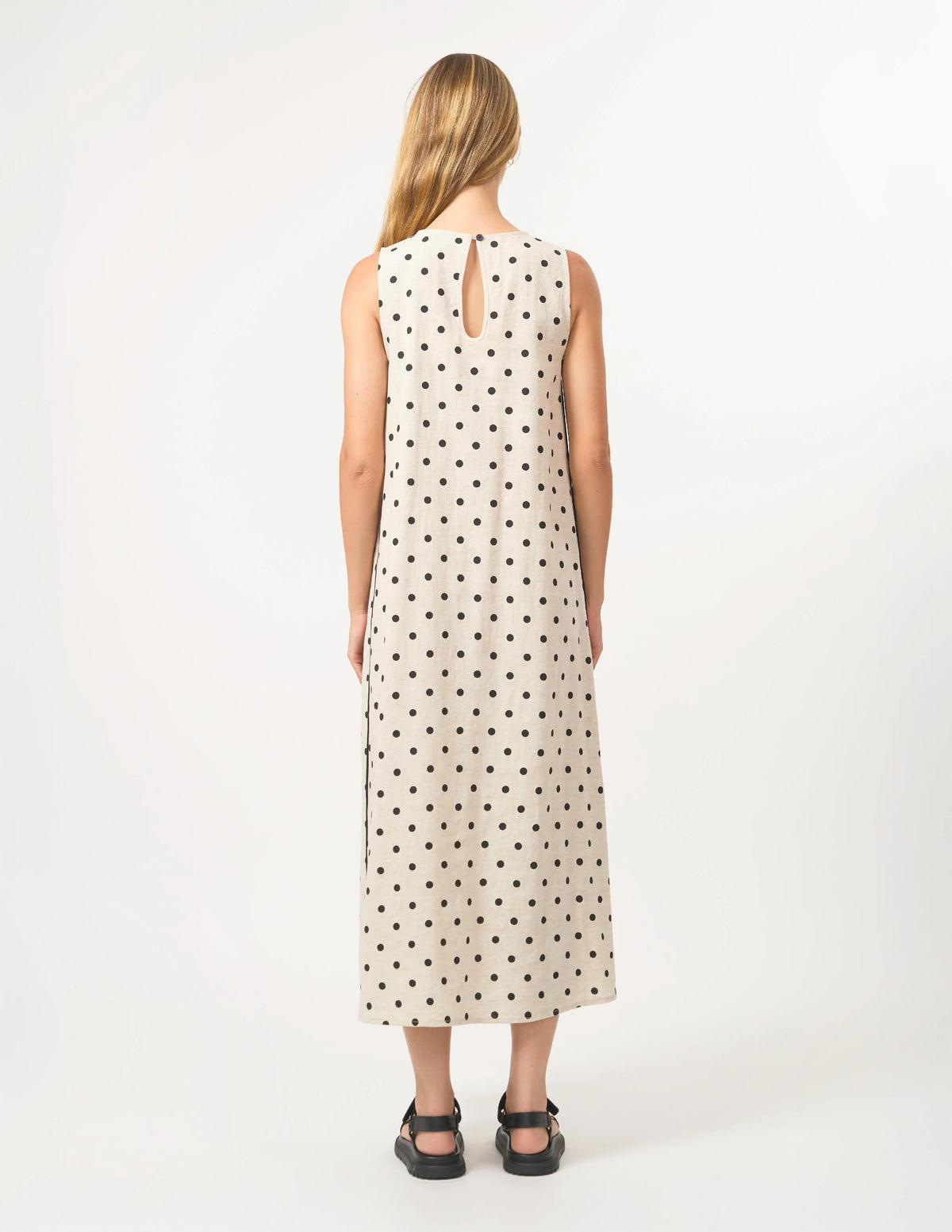STELLA + GEMMA | Linen Spot Dress