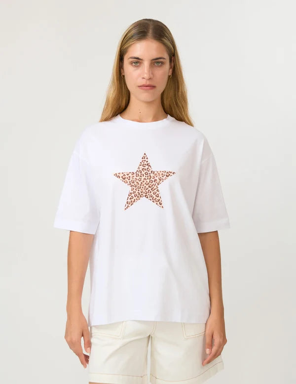 STELLA + GEMMA | Porter Tee - White Star