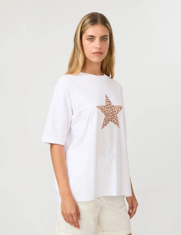 STELLA + GEMMA | Porter Tee - White Star