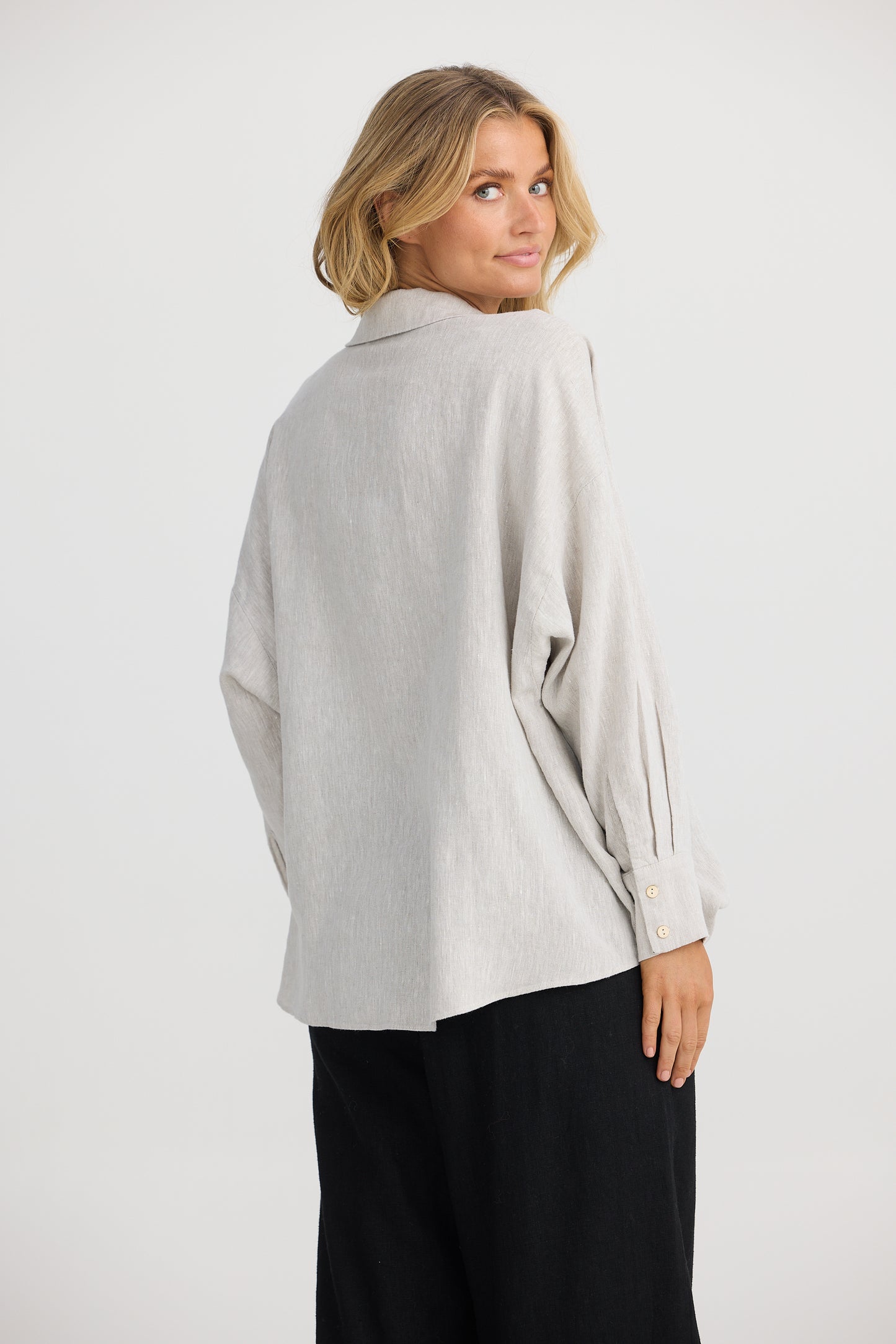 Peru Top - Natural Linen