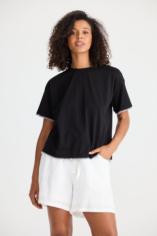 Sicily Tee - black