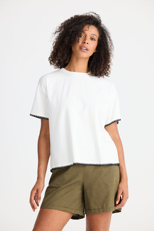 Sicily Tee - White