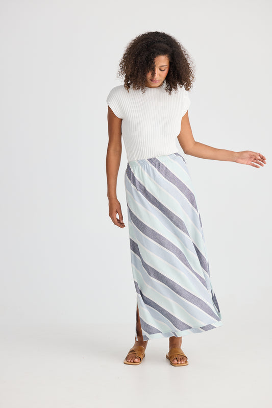 Sicily Skirt -  Tulip Stripe