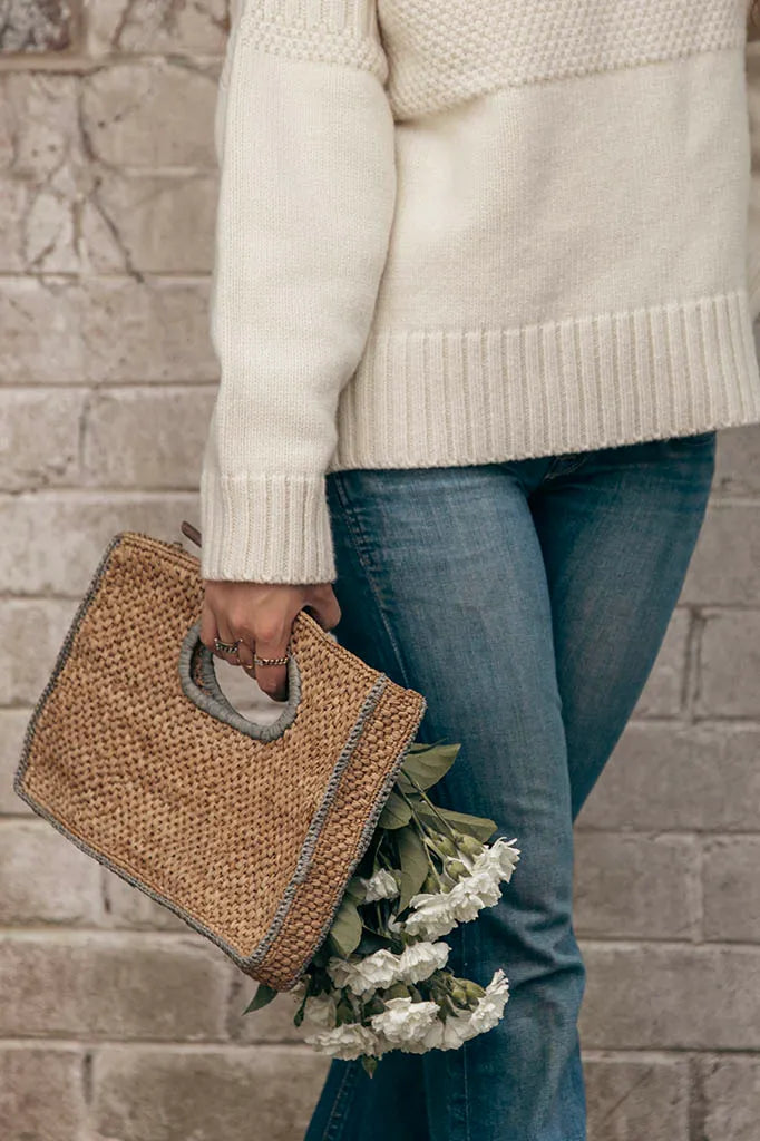 Silo Clutch Natural LRG