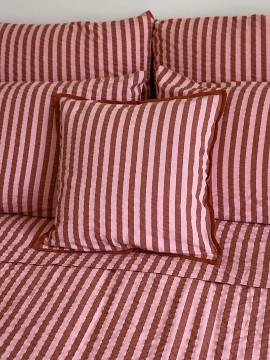 MOSEY ME | Sundae Seersucker Cushion