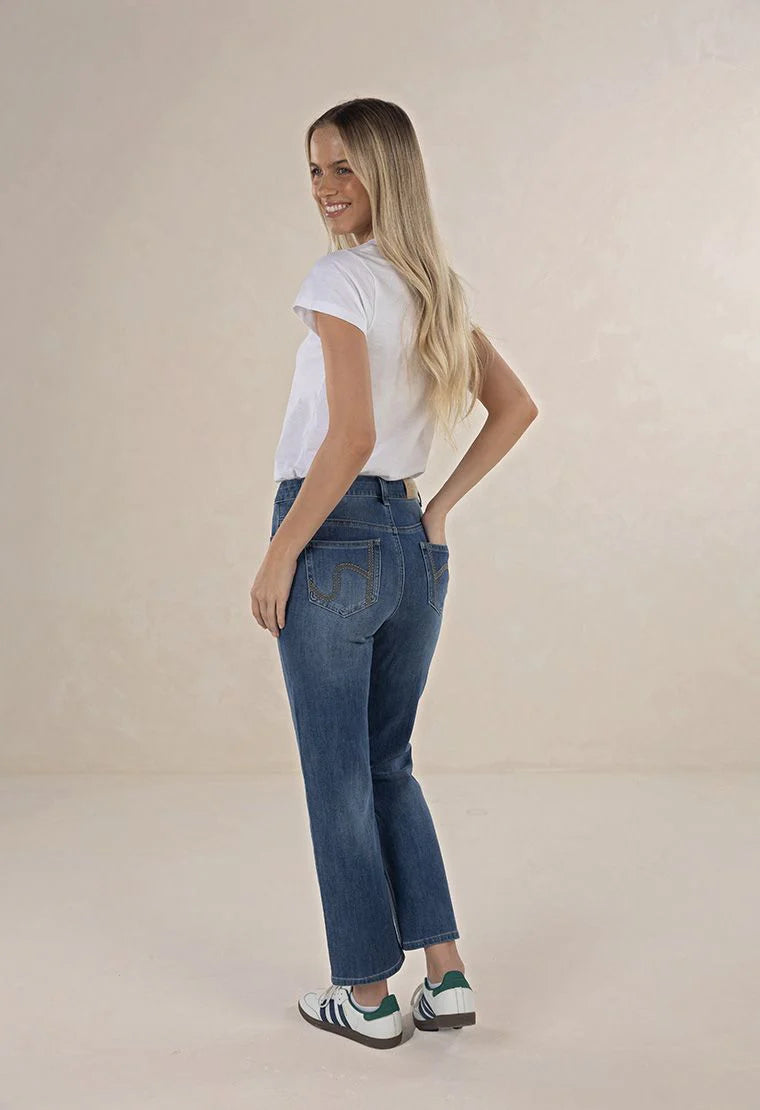 Idol Jean - Mid Blue