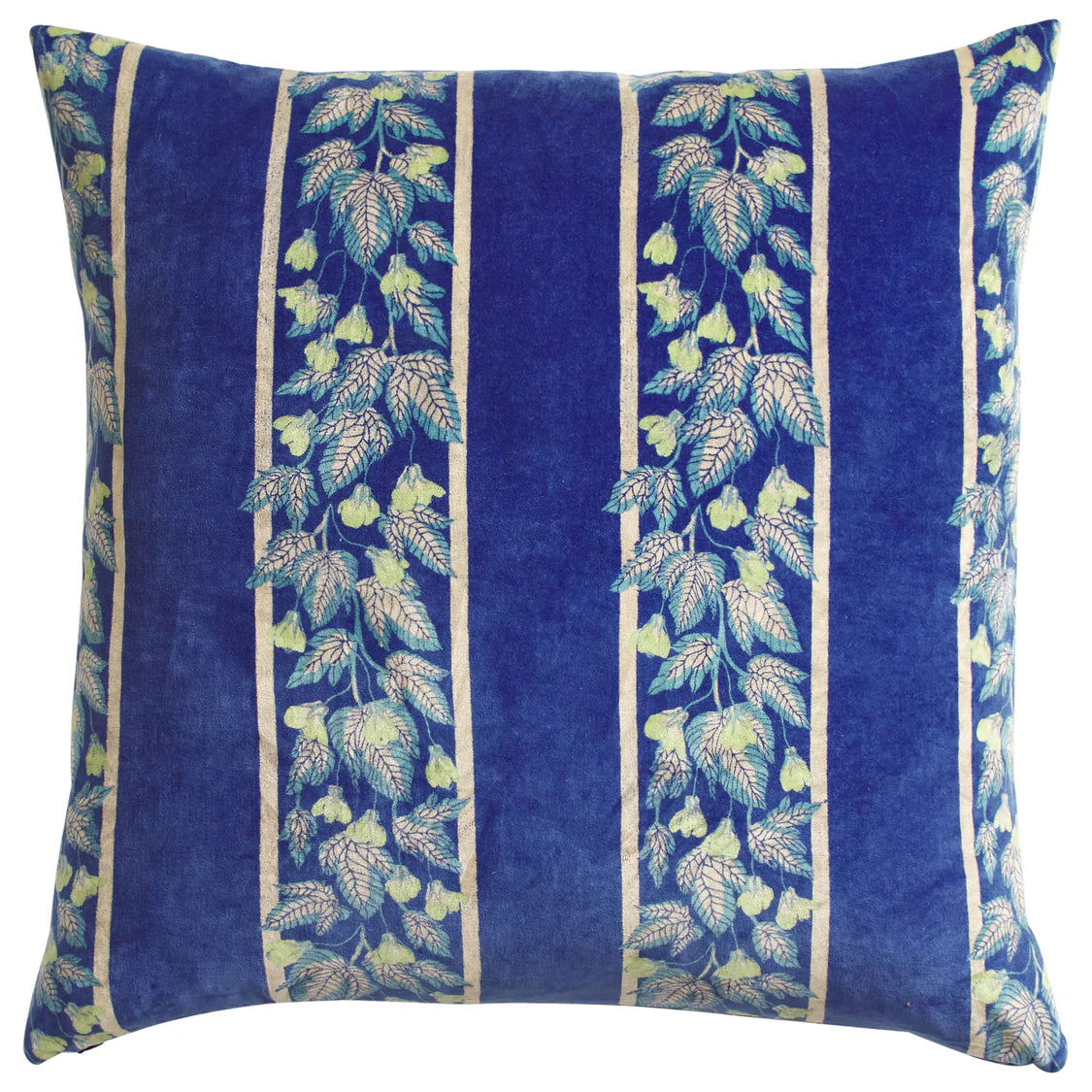 Agata Velvet Cushion - Vermillian