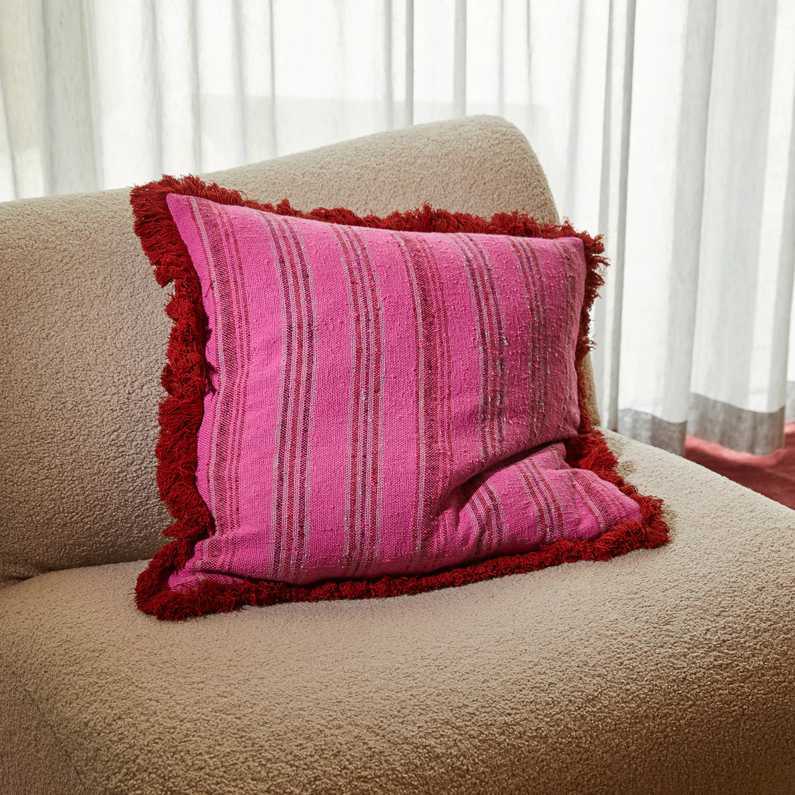 Nicolette Cushion - Pansy