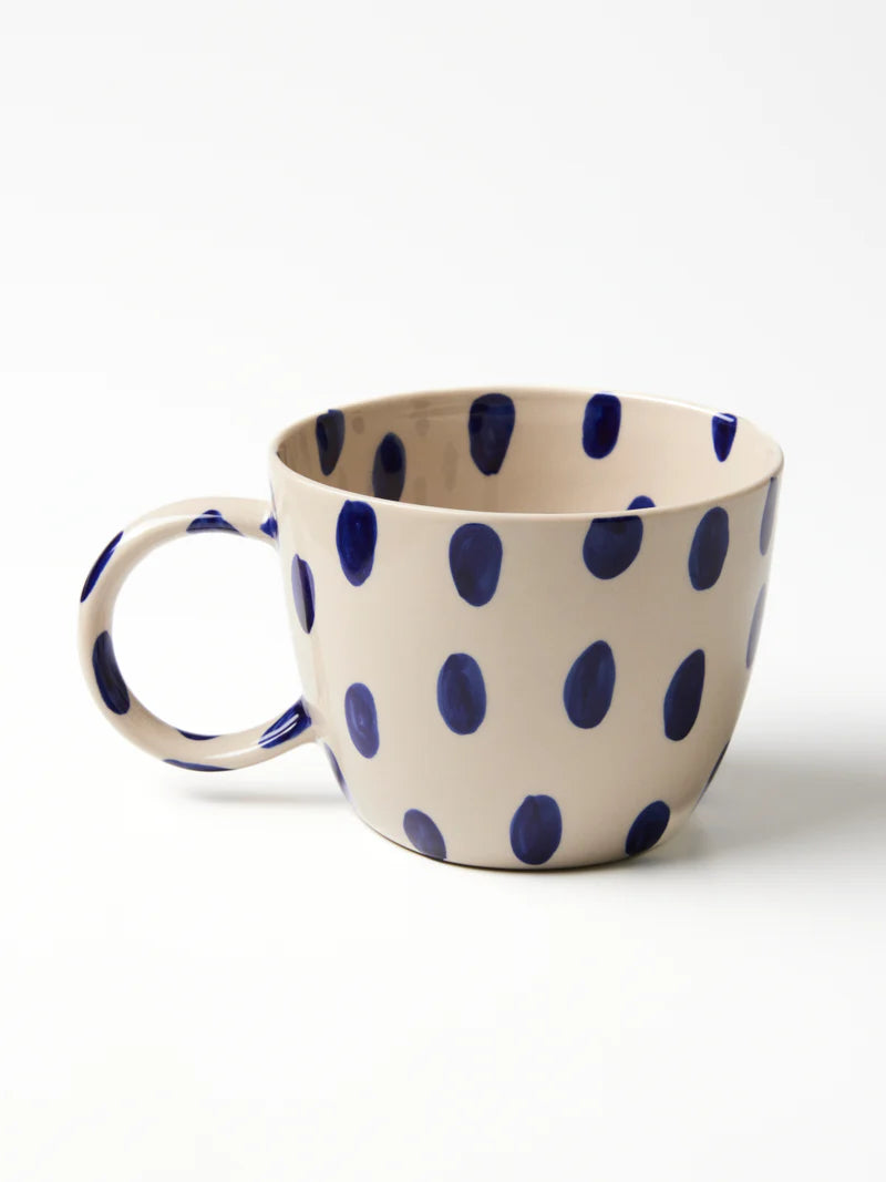 Chino Mug - Boss Blue Spot