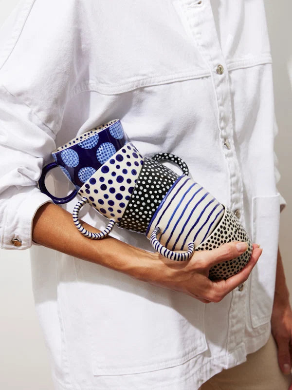 Chino Mug - Navy Spot