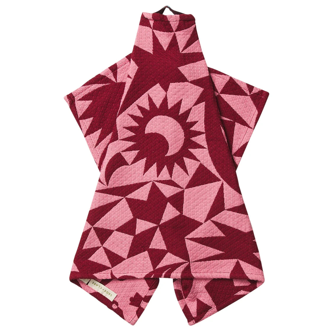 Nora Tea Towel - dahlia
