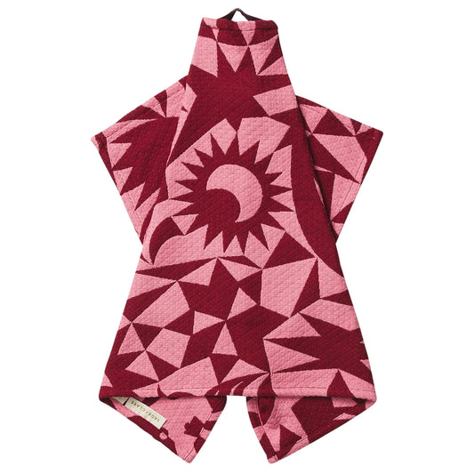 Nora Tea Towel - dahlia