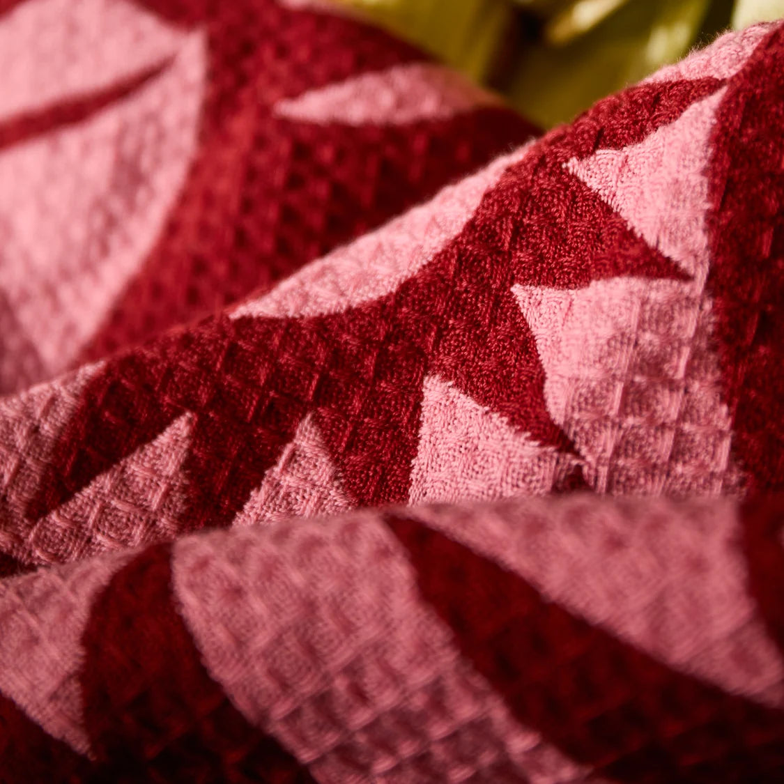 Nora Tea Towel - dahlia
