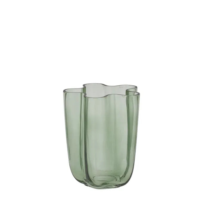 Miranda glass Vase - Mint