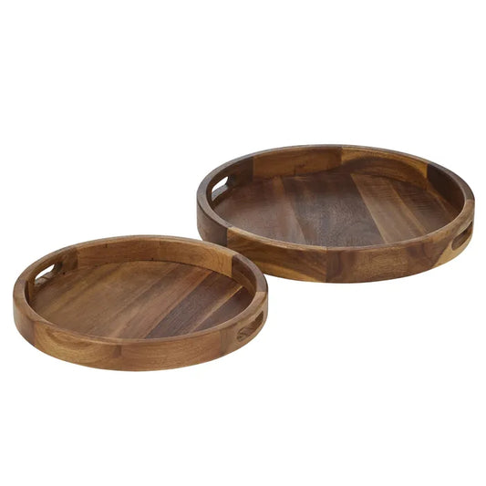 Gusto Set 2 Wooden trays
