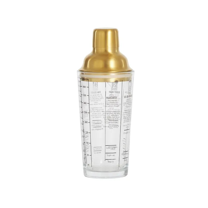 Glass cocktail Shaker