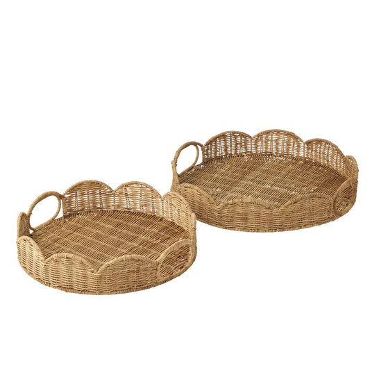 Pettine Rattan Trays