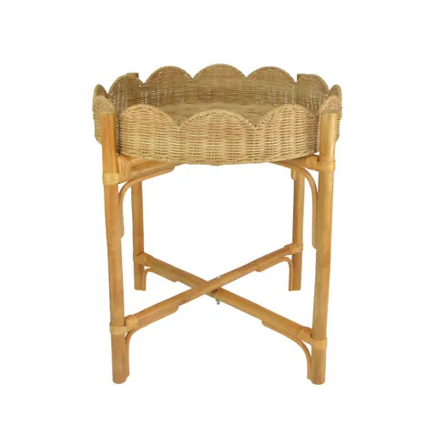 Rattan side Table