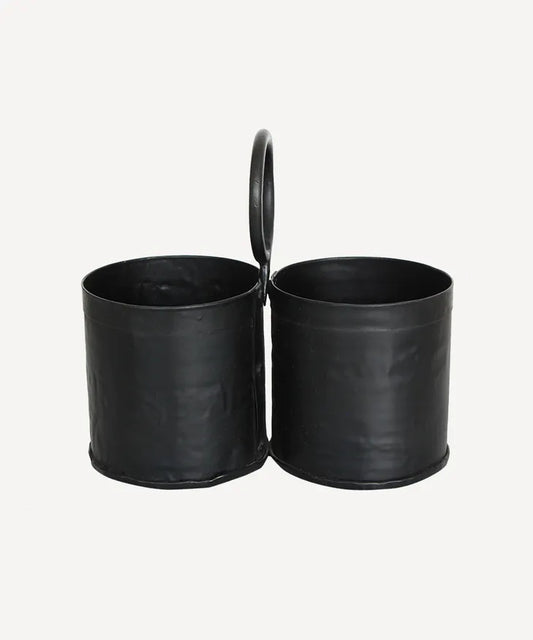 Utensil holder black