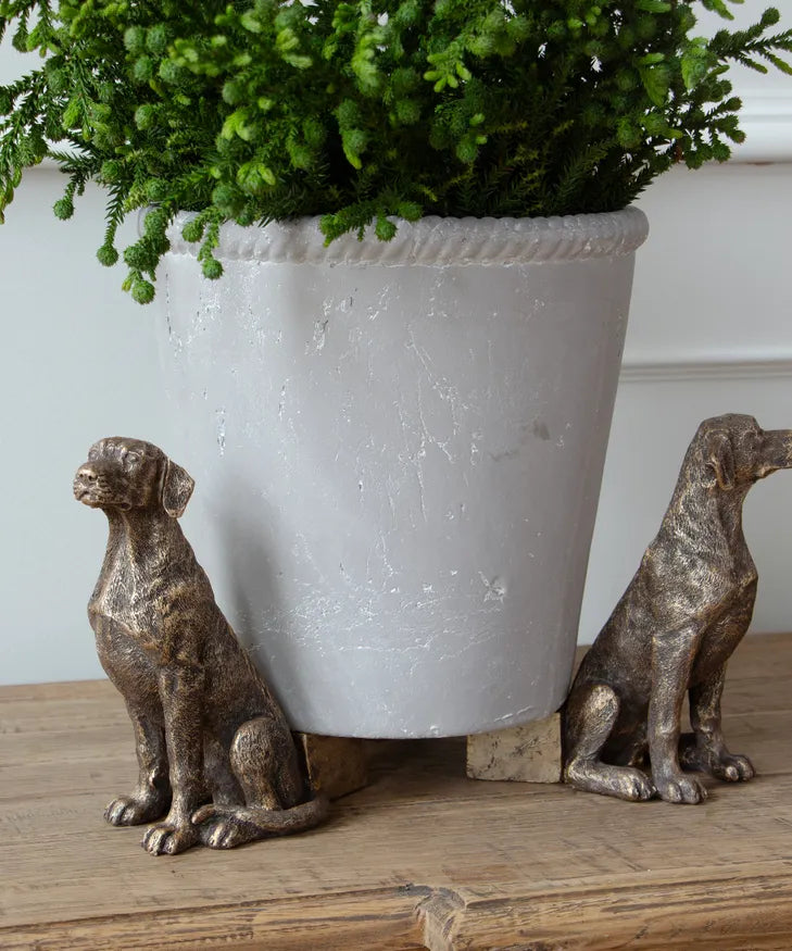 Ralph Dog Pot Stand  3 Piece