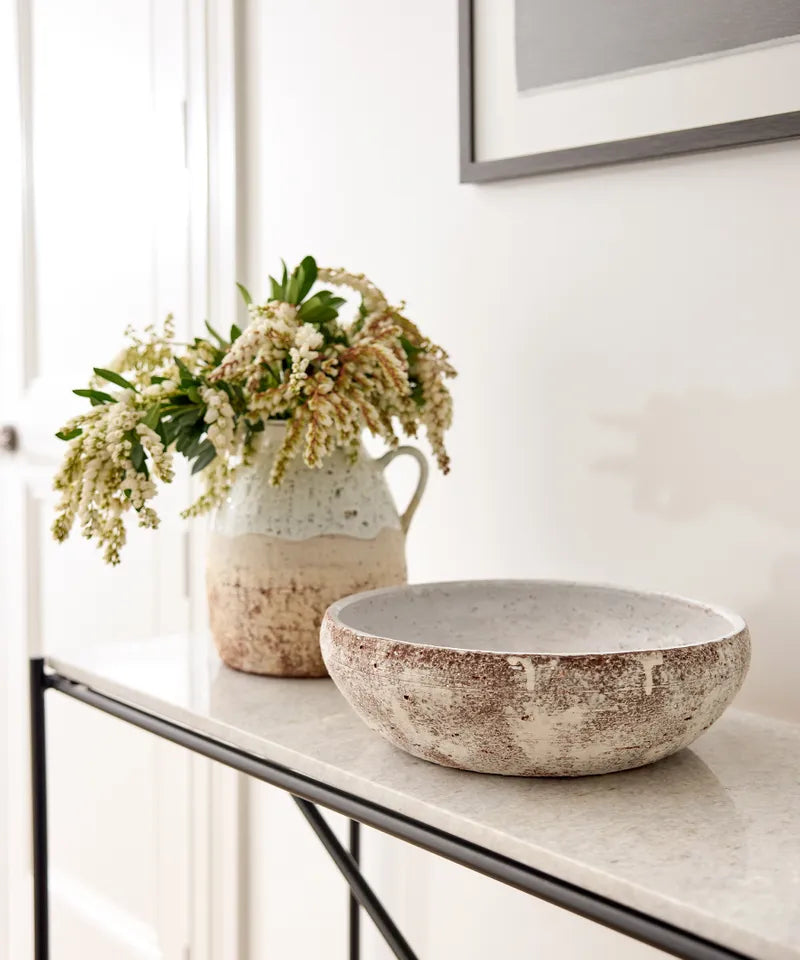 Glacier Terracotta Bowl