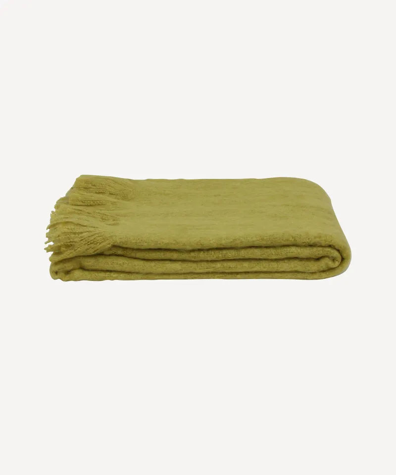 Tassel Throw - Verde