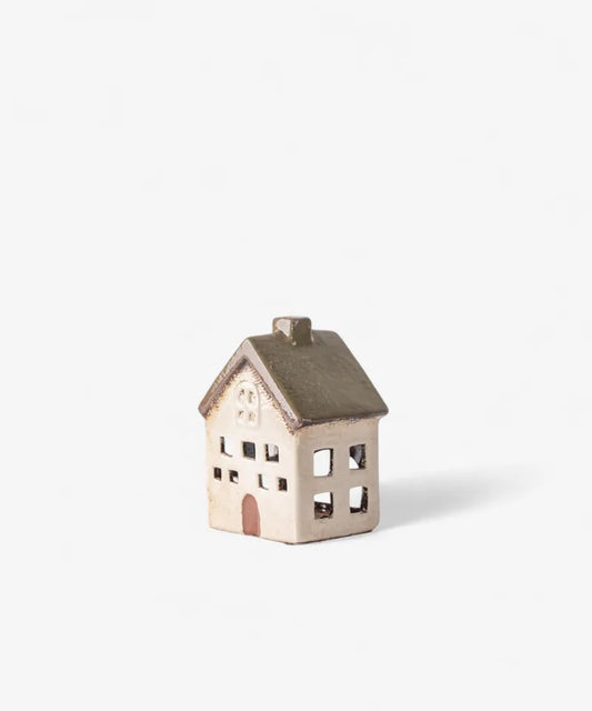 Alsace Cottage Tea Light Small  - Grey