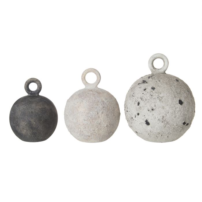Rapallo Buoys 3pcs Set Charcoal