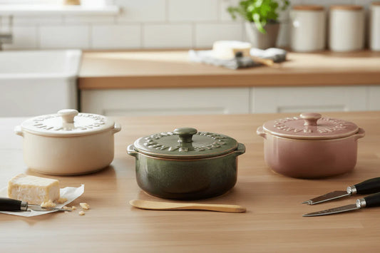Loire Ceramic Brie Baker - Olive