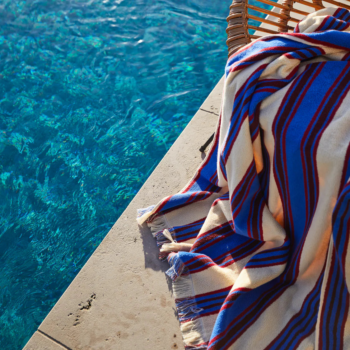 Selene Bath Sheet - Azure