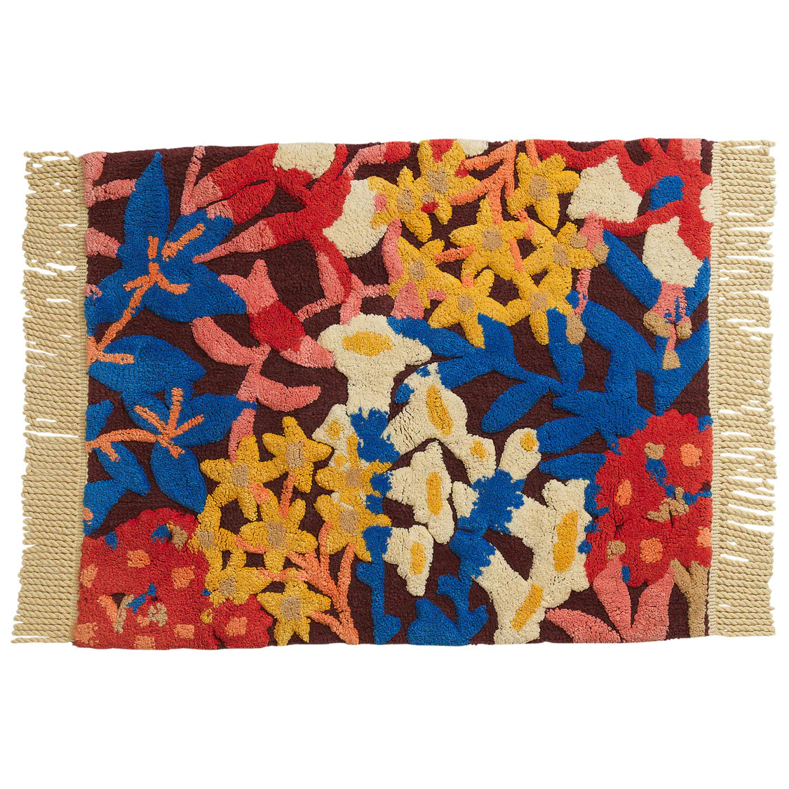 Francesaca Bath Mat- Garnet