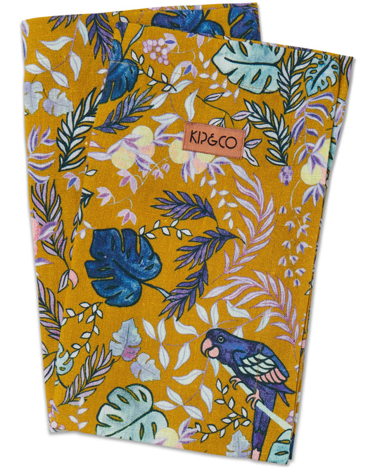 Kip & Co Birds of Paradise Linen Napkins pkt 4
