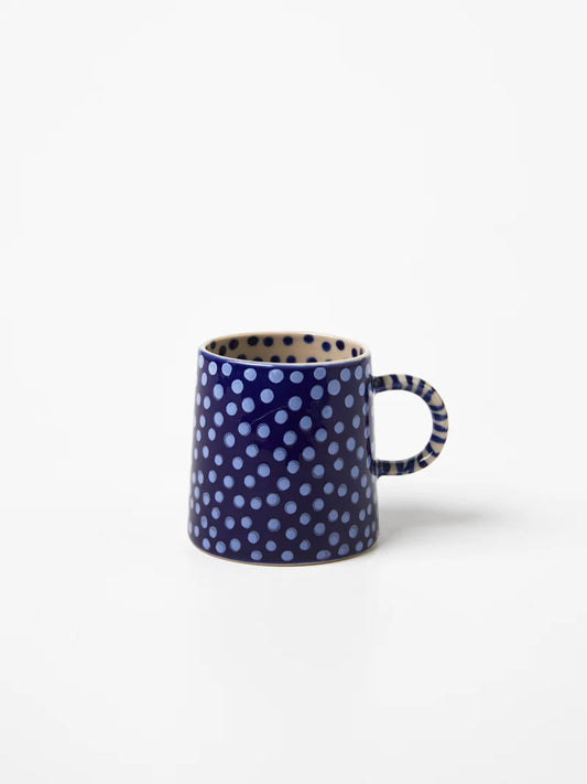 CHINO ESPRESSO CUP NAVY SPOT