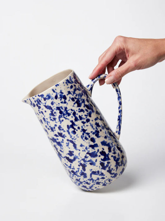 Splatter Jug - Blue