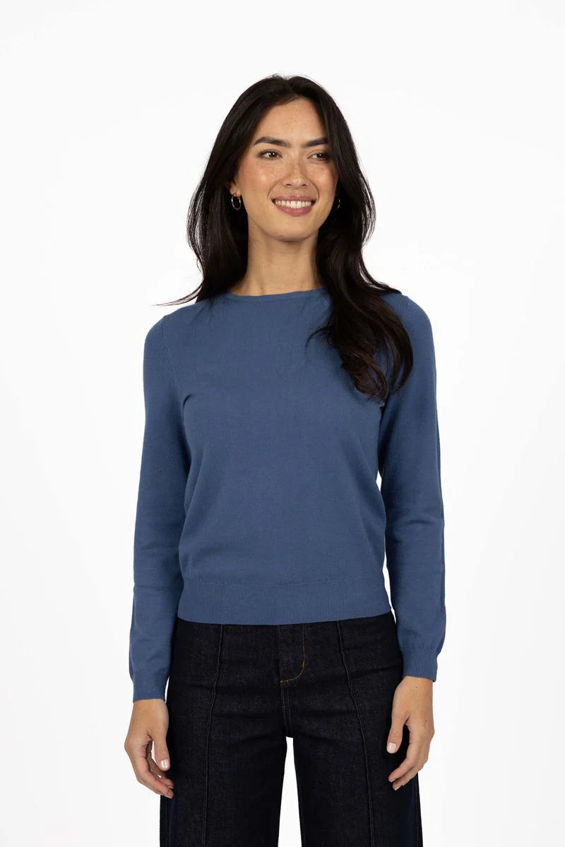 Mae Jumper- Bijour Blue